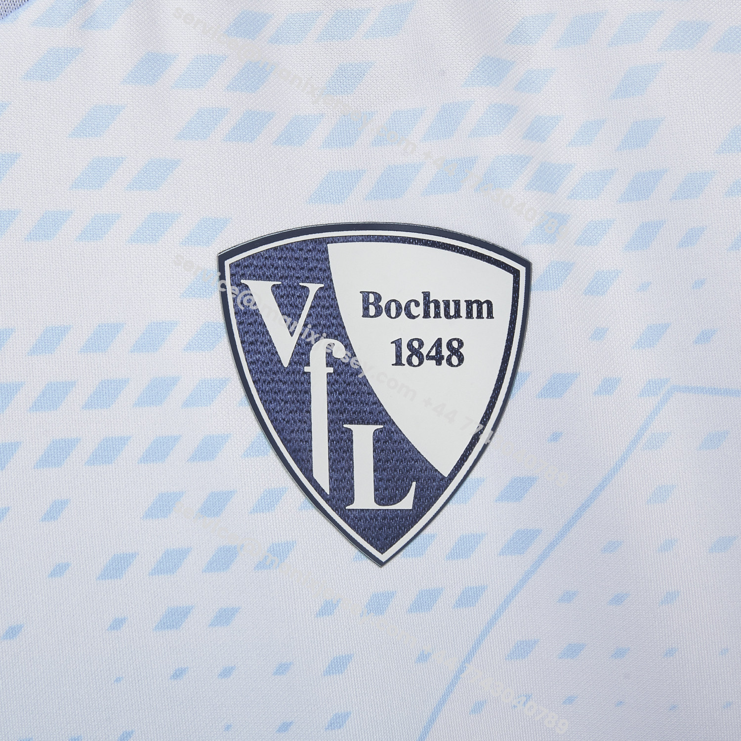 ManixJersey.com | VfL Bochum 25-26 Away White Jersey - Fans Version -Customize Name, Number and Patch | Worldwide Shipping
