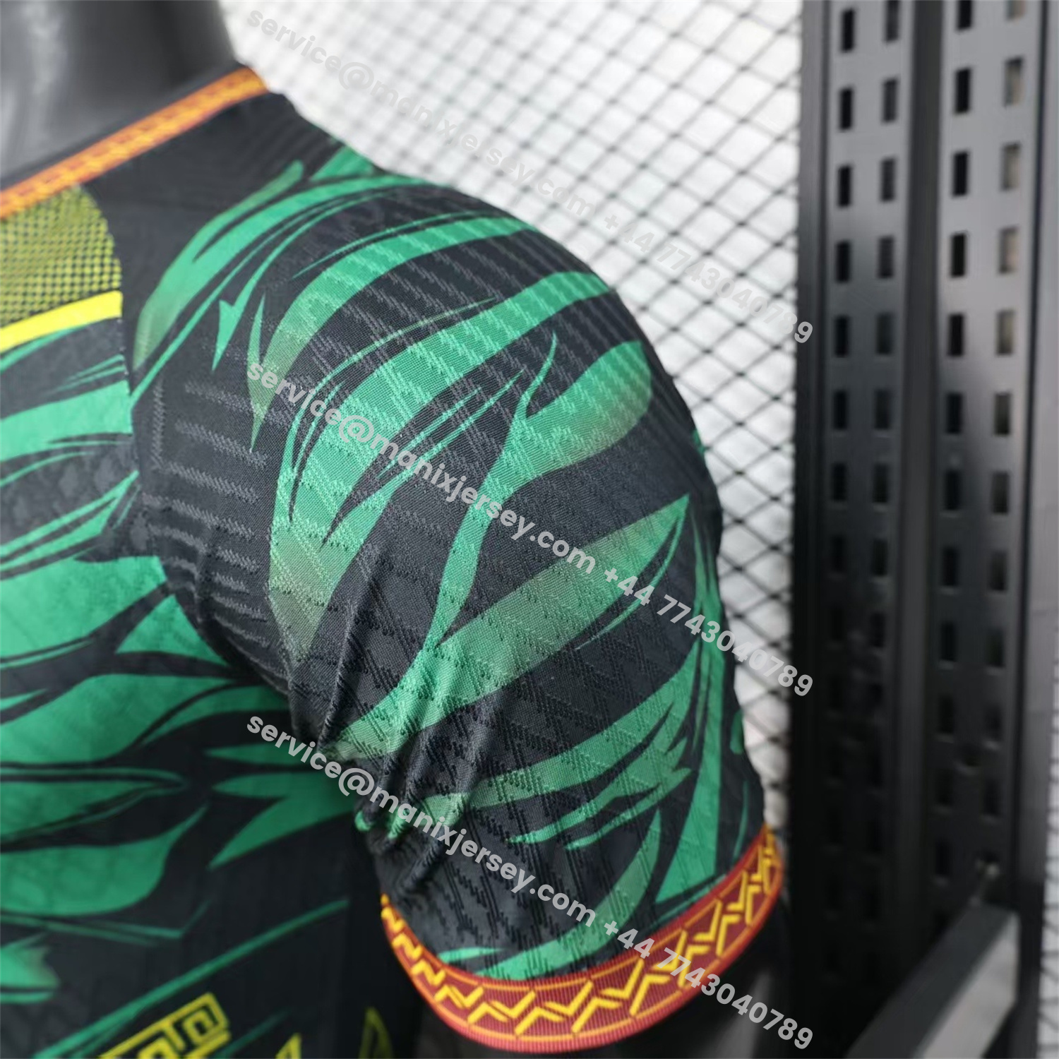 ManixJersey.com | Mali 2026 Eagle Black Green Jersey - Player Version -Customize Name, Number and Patch | Worldwide Shipping