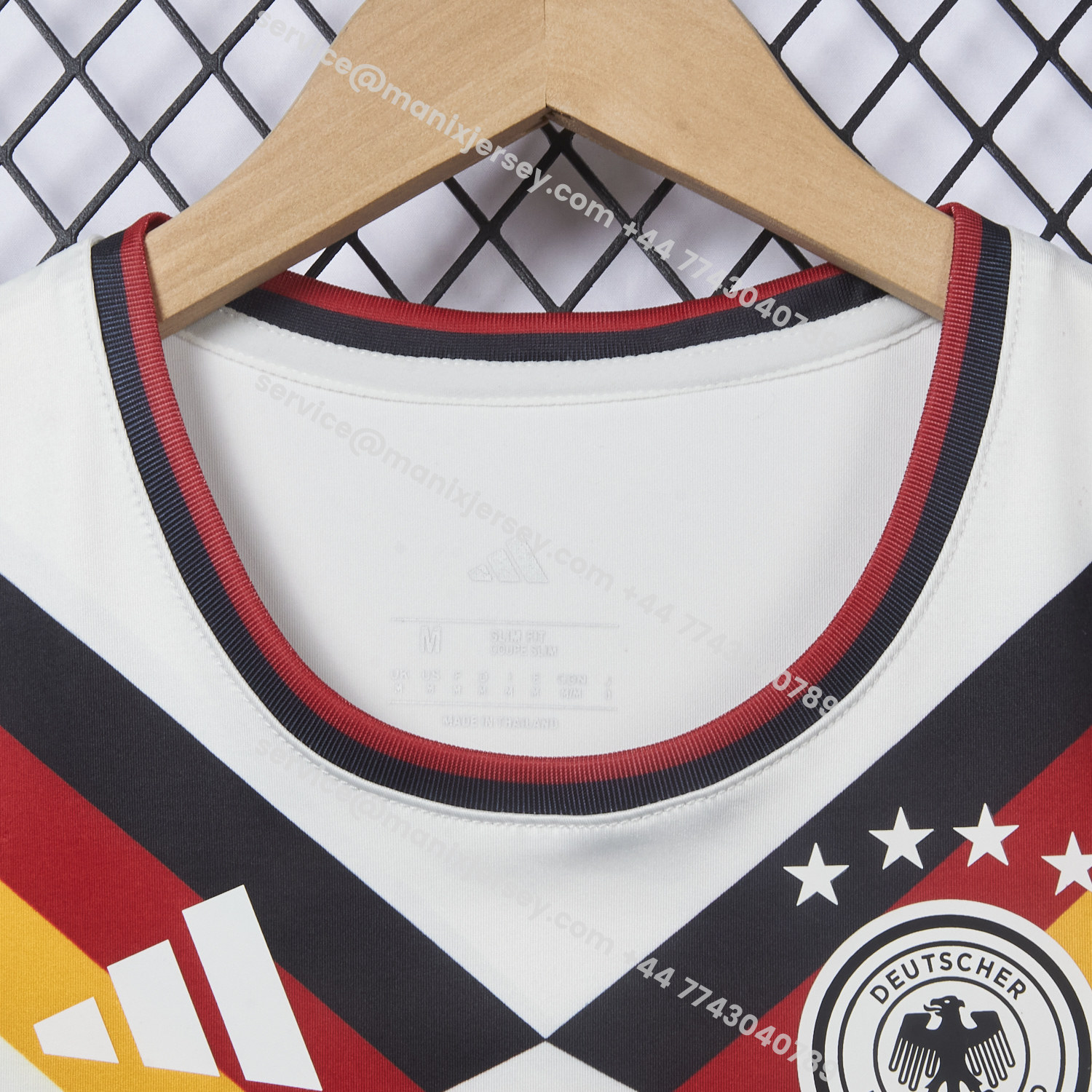 ManixJersey.com | Women's Germany 2026 Home Yoga Vest -Customize Name, Number and Patch | Worldwide Shipping