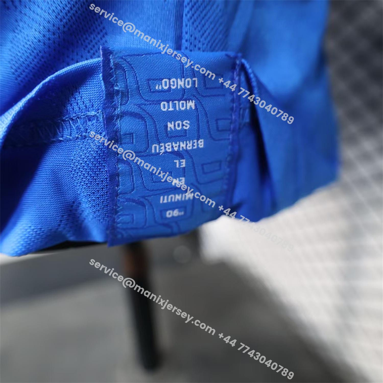 ManixJersey.com | Real Madrid 25-26 Third Blue Jersey - Player Version -Customize Name, Number and Patch | Worldwide Shipping