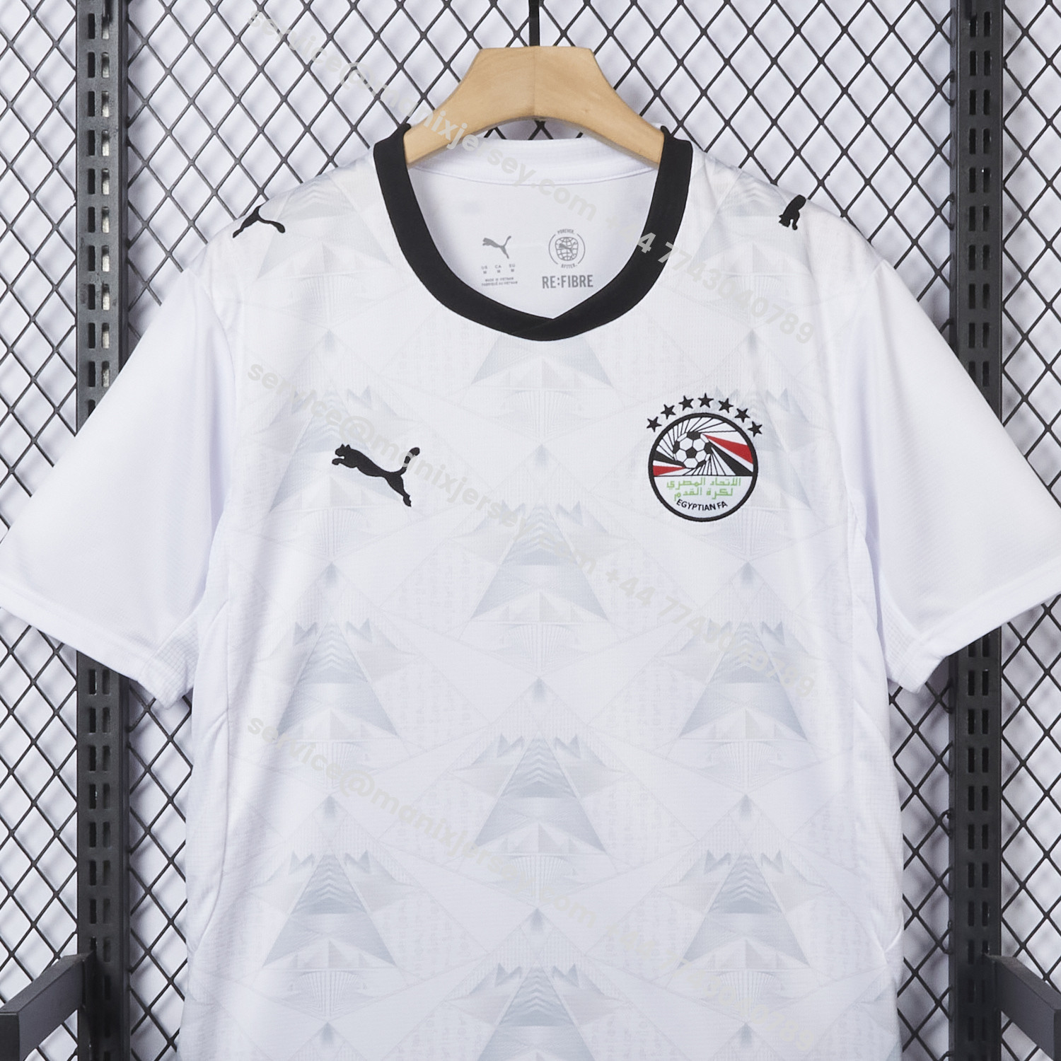 ManixJersey.com | Egypt 2026 Away Jersey - Fans Version -Customize Name, Number and Patch | Worldwide Shipping