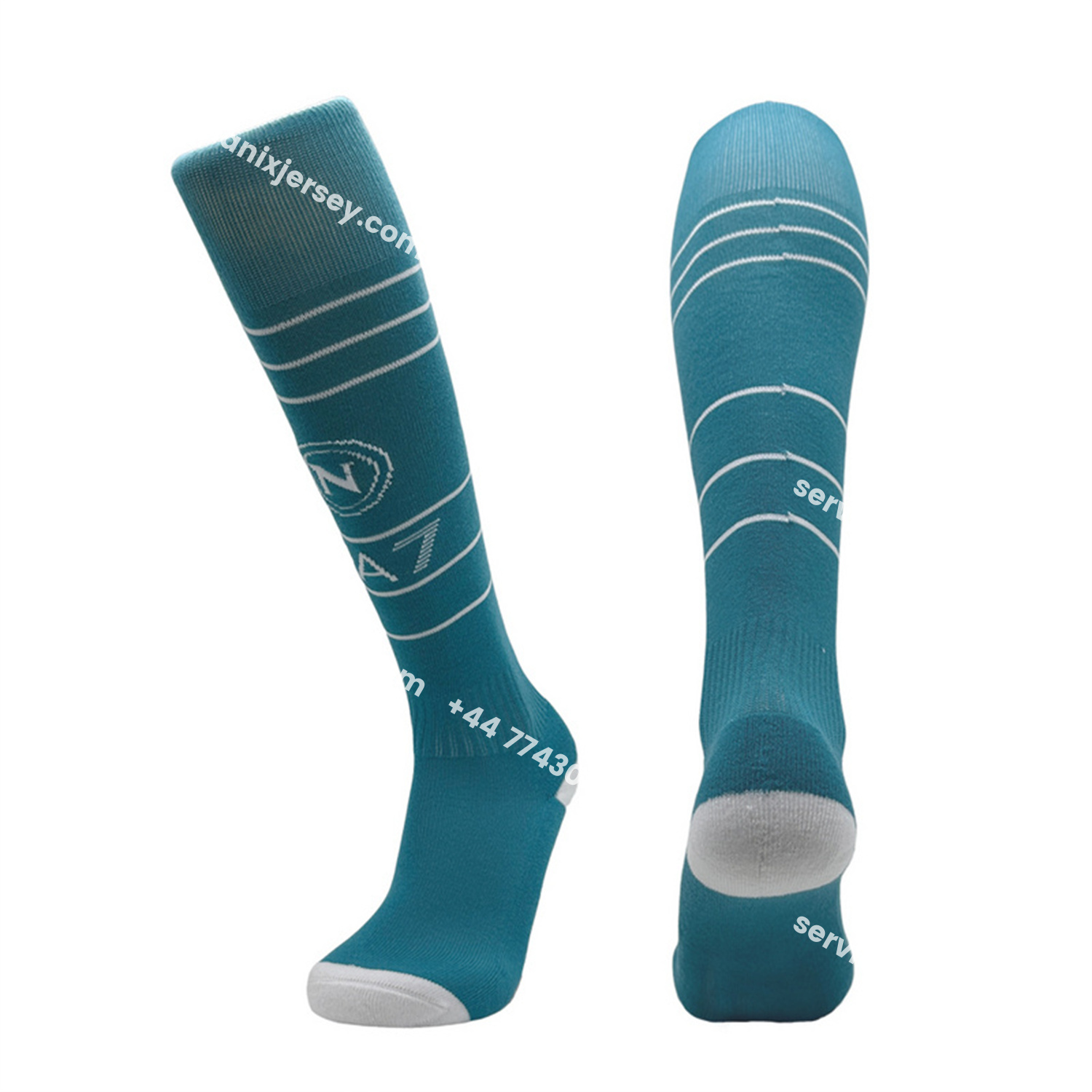 ManixJersey.com | Napoli 25-26 Home Socks - Blue -Customize Name, Number and Patch | Worldwide Shipping