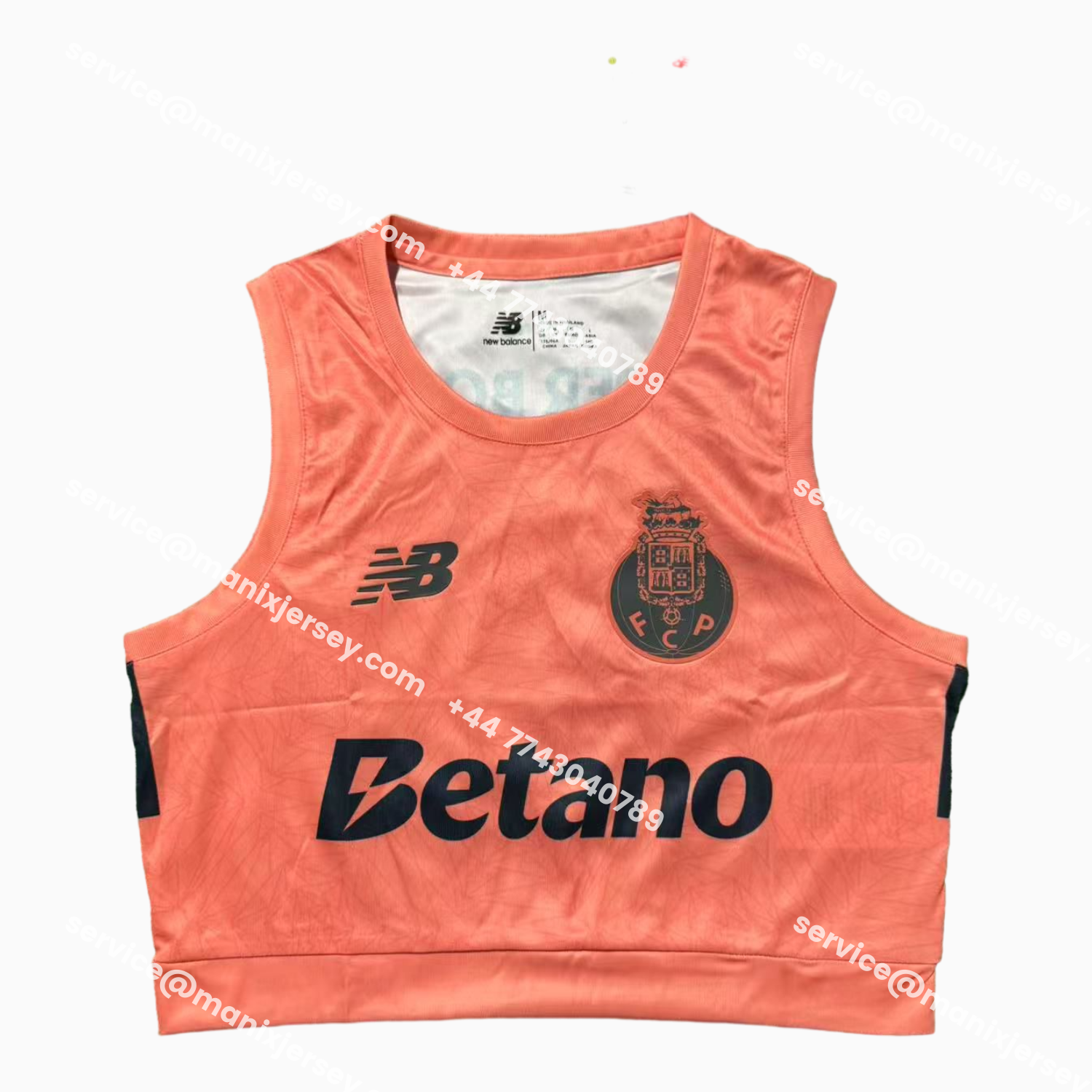 ManixJersey.com | Women's Porto 25-26 Away Yoga Vest -Customize Name, Number and Patch | Worldwide Shipping