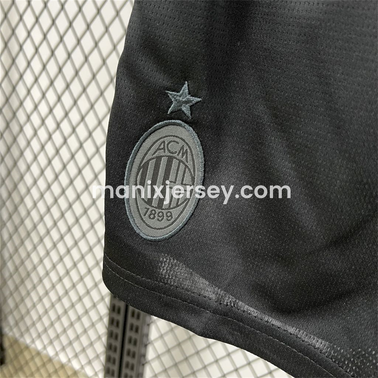 ManixJersey.com | AC Milan 24-25 Fourth “Diavoli” Special Edition Kids Kit -Customize Name, Number and Patch | Worldwide Shipping