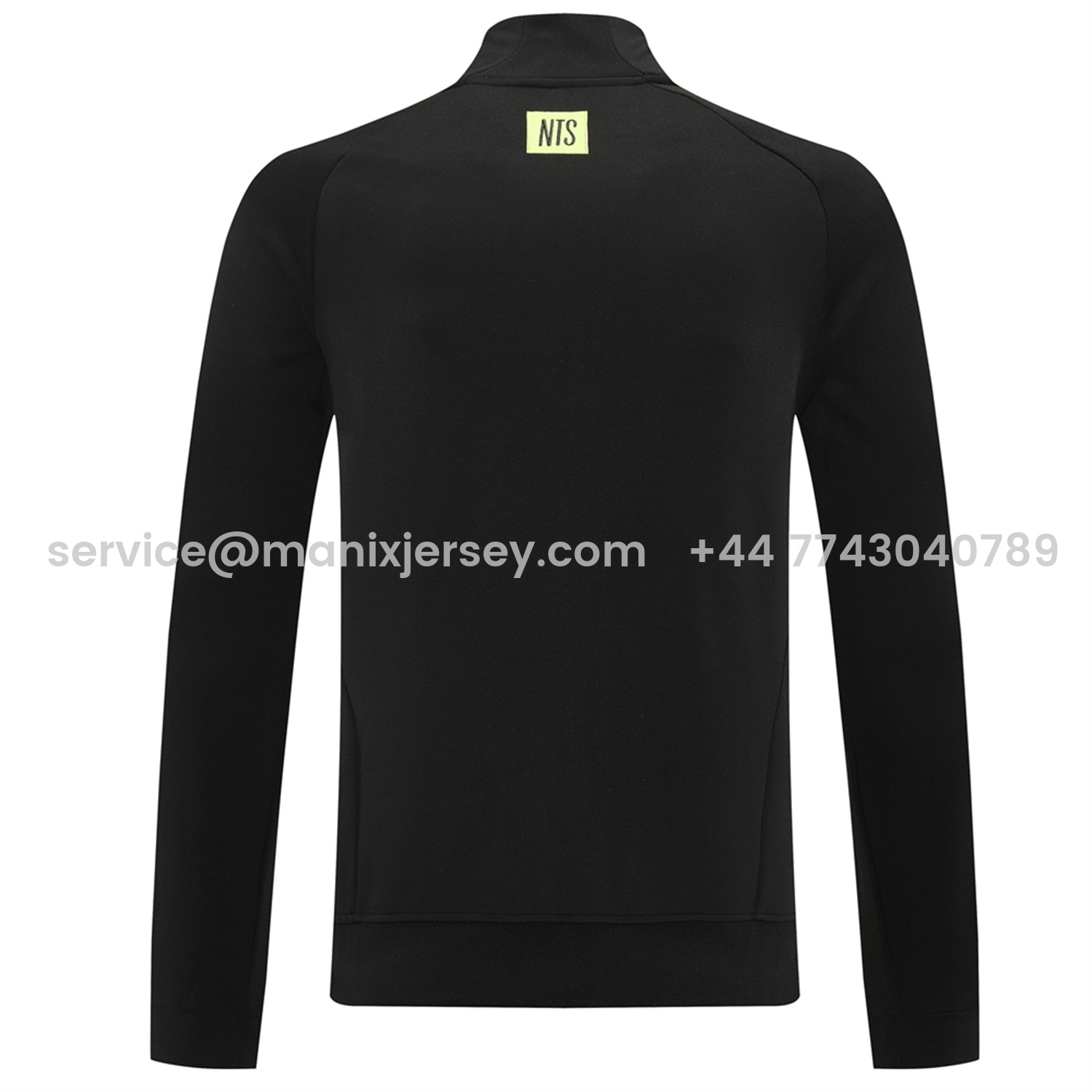 ManixJersey.com | Arsenal 25-26 NTS Urban Purist Jacket Training Tracksuit - Black Throwback Jackets & Pants -Customize Name, Number and Patch | Worldwide Shipping