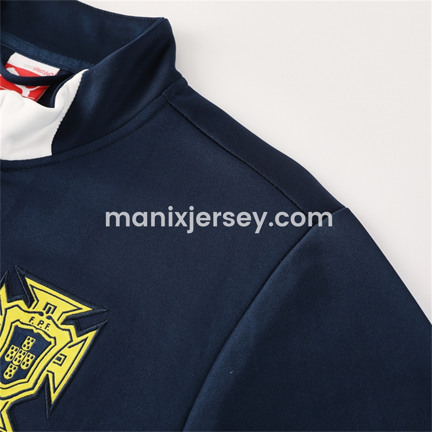 ManixJersey.com | Portugal 25-26 Jacket Training Tracksuit - Deep Blue Jackets and Pants -Customize Name, Number and Patch | Worldwide Shipping