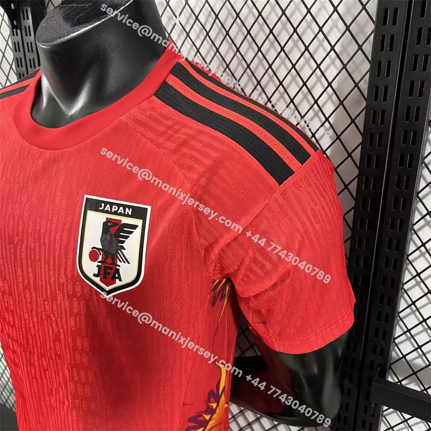 ManixJersey.com | Japan 2026 Goalkeeper Red Jersey - Player Version -Customize Name, Number and Patch | Worldwide Shipping