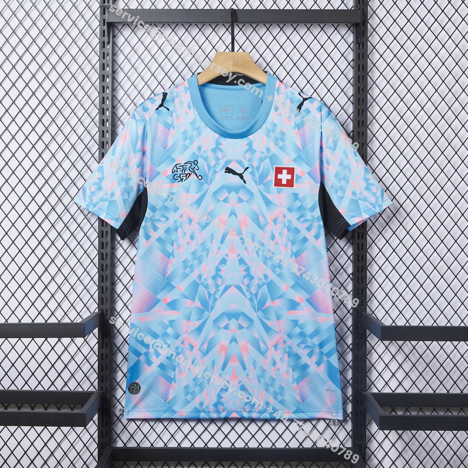 ManixJersey.com | Switzerland 25-26 Away (Informal-release Version) Jersey - Fans Version -Customize Name, Number and Patch | Worldwide Shipping
