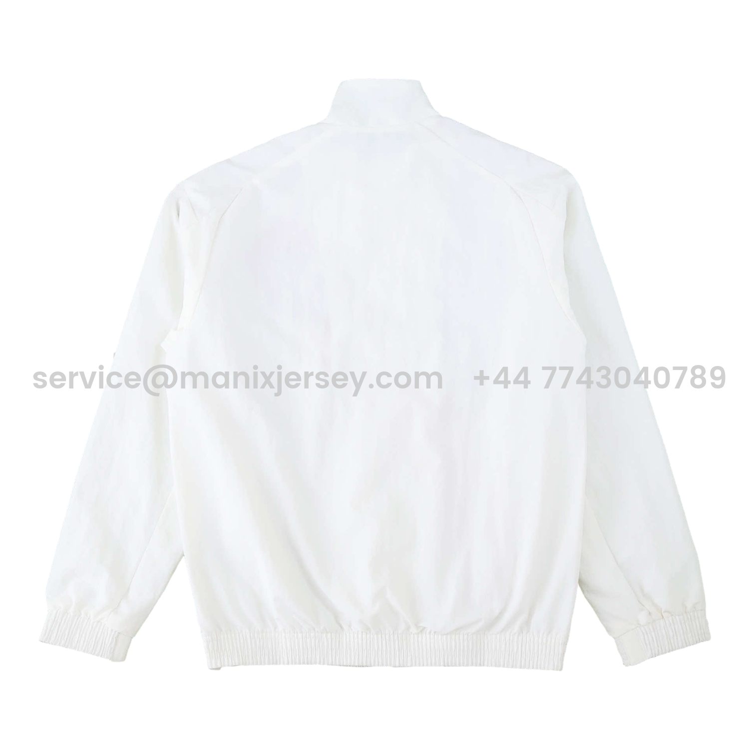 ManixJersey.com | River Plate 25-26 Throwback Windbreaker Jacket - White -Customize Name, Number and Patch | Worldwide Shipping