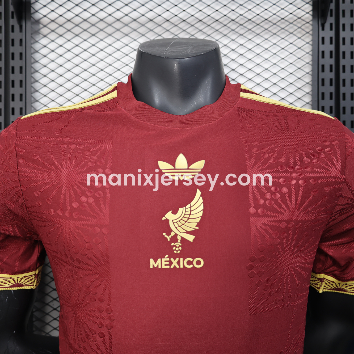 ManixJersey.com | Mexico 2025 Gold Cup Red Special Edition Jersey - Player Version -Customize Name, Number and Patch | Worldwide Shipping