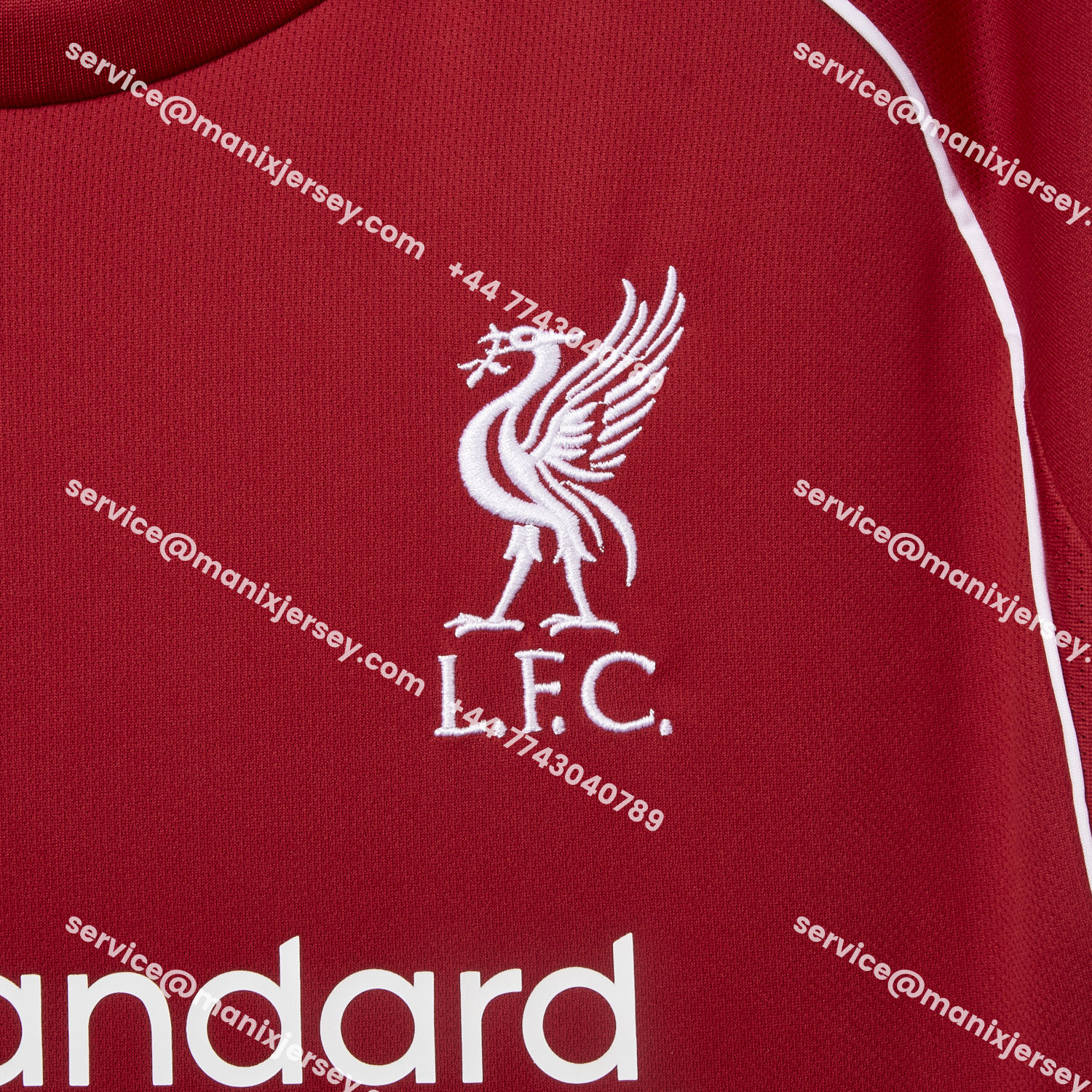 ManixJersey.com | Liver.pool 25-26 Home Jersey - Fans Version -Customize Name, Number and Patch | Worldwide Shipping