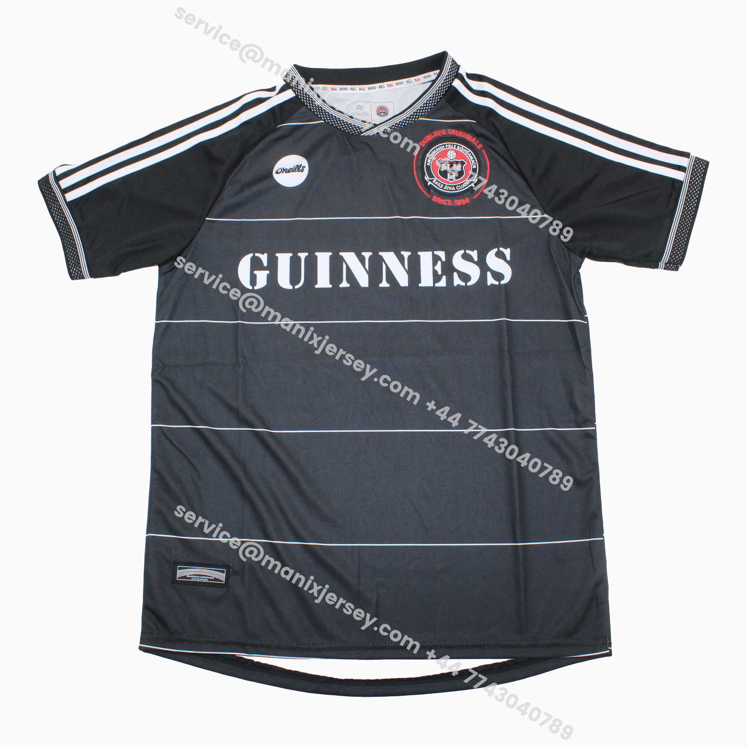 ManixJersey.com | Bohemian 25-26 Black Goalkeeper Jersey - Fans Version -Customize Name, Number and Patch | Worldwide Shipping