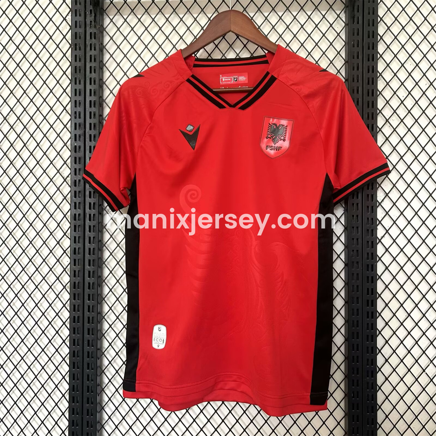 ManixJersey.com | Albania 25-26 Home Jersey - Fans Version -Customize Name, Number and Patch | Worldwide Shipping