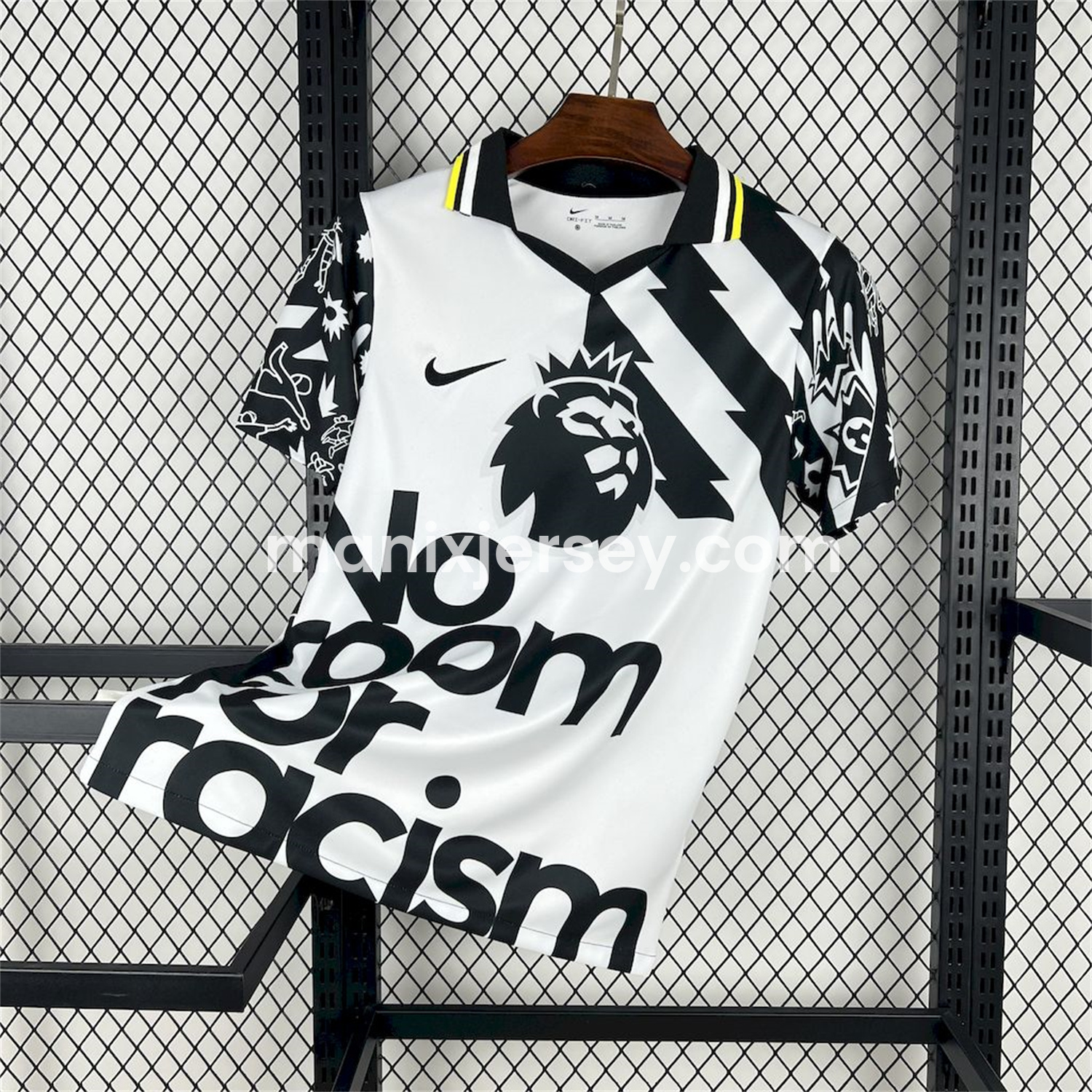 ManixJersey.com | Premier League 25-26 Anti-Racism Jersey - Fans Version -Customize Name, Number and Patch | Worldwide Shipping