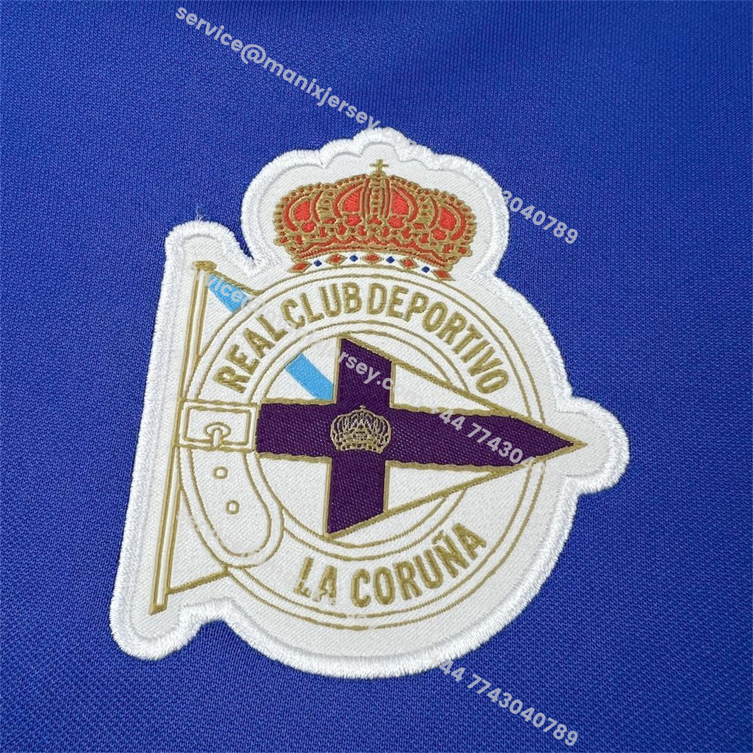 ManixJersey.com | Deportivo de La Coruña 25-26 Blue Special Jersey - Fans Version -Customize Name, Number and Patch | Worldwide Shipping