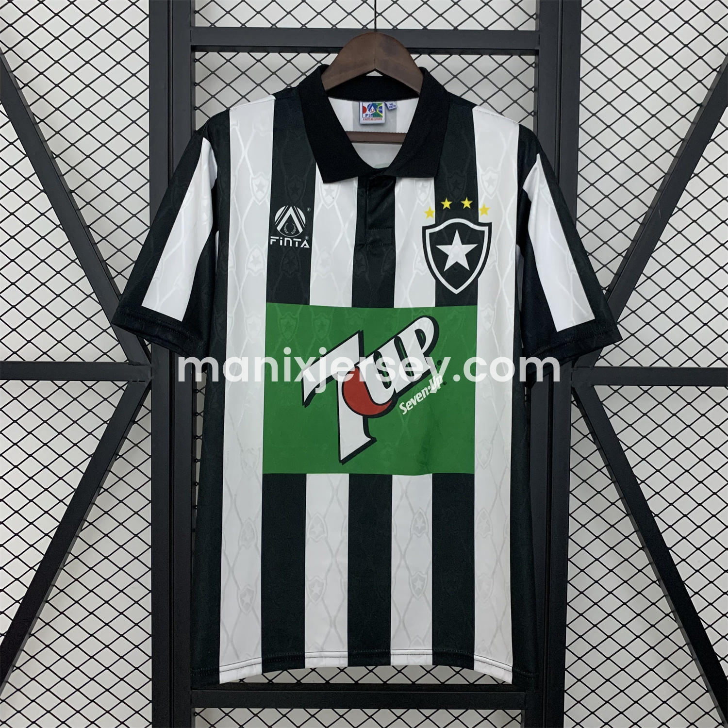 ManixJersey.com | Retro Botafogo 1995 Home Jersey -Customize Name, Number and Patch | Worldwide Shipping