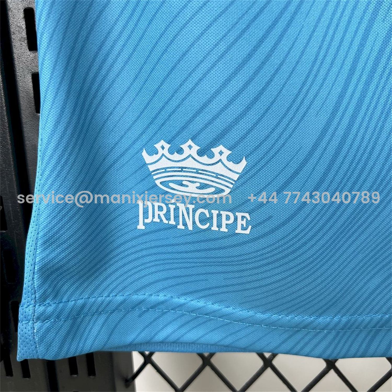 ManixJersey.com | Santos 25-26 Third Blue Unsponsored Jersey - Fans Version -Customize Name, Number and Patch | Worldwide Shipping