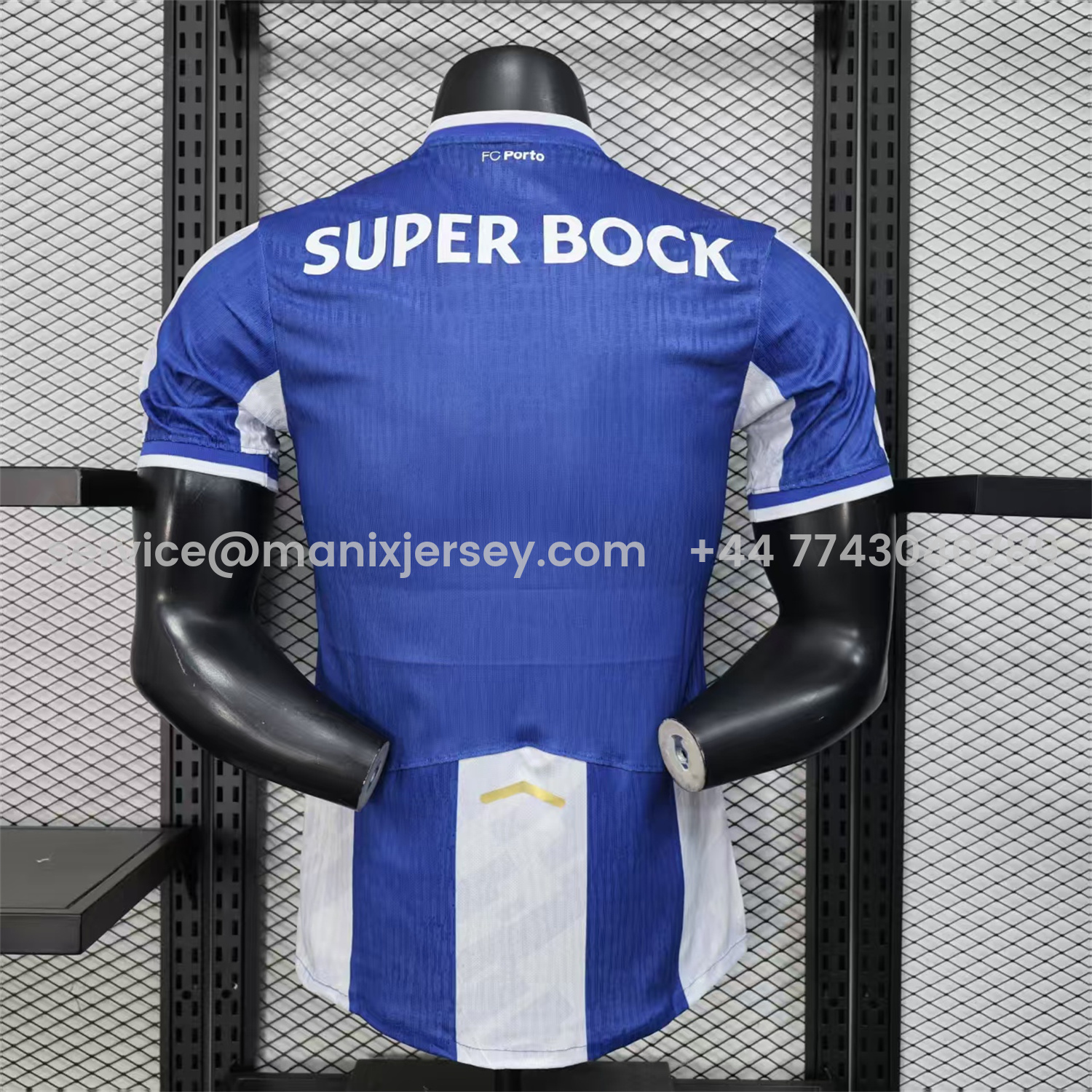 ManixJersey.com | Porto 25-26 Home Jersey - Player Version -Customize Name, Number and Patch | Worldwide Shipping