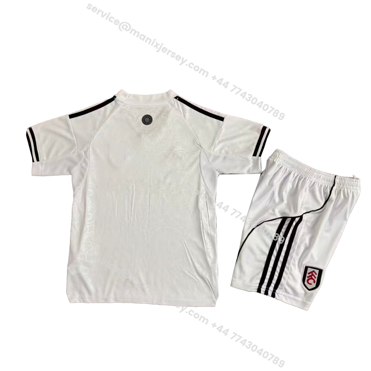ManixJersey.com | Fulham 25-26 Home Kids Kit -Customize Name, Number and Patch | Worldwide Shipping