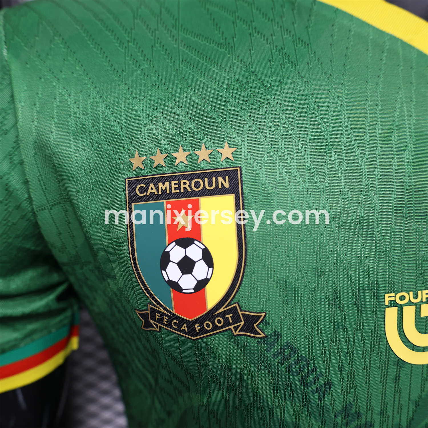 ManixJersey.com | Cameroon 25-26 Home Jersey - Player Version -Customize Name, Number and Patch | Worldwide Shipping