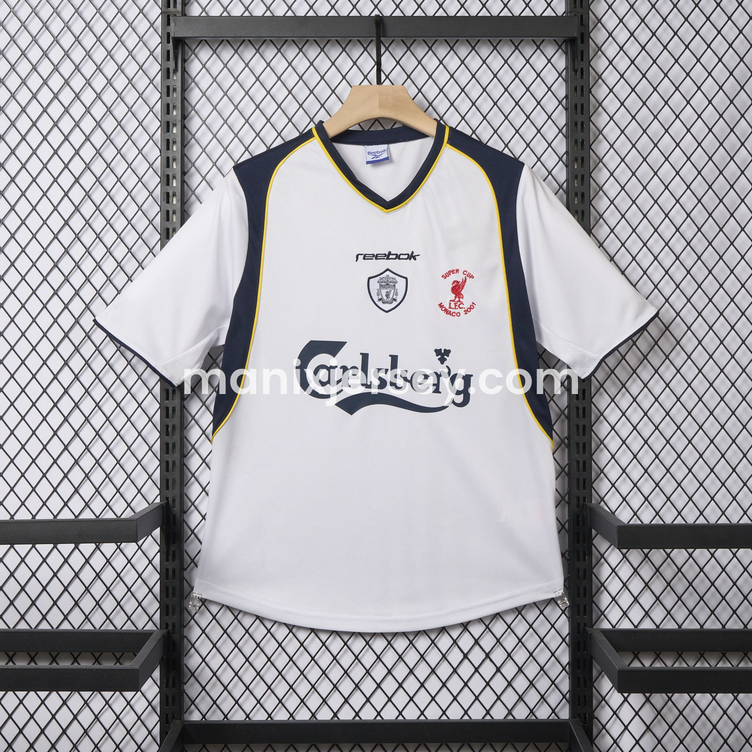 ManixJersey.com | Retro Liver.pool 2000-01 Away Jersey -Customize Name, Number and Patch | Worldwide Shipping