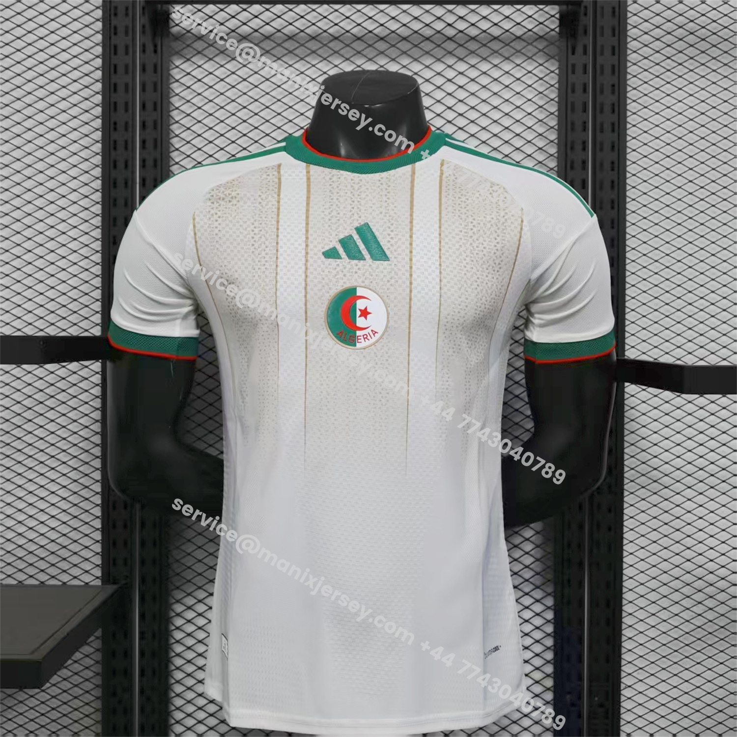 ManixJersey.com | Algeria 2026 Home Jersey - Player Version -Customize Name, Number and Patch | Worldwide Shipping