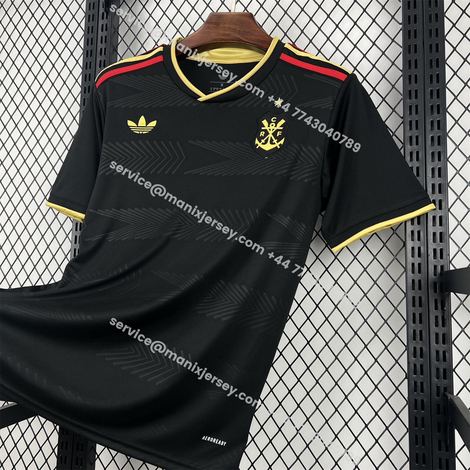 ManixJersey.com | Flamengo 25-26 Black Special Jersey - Fans Version -Customize Name, Number and Patch | Worldwide Shipping