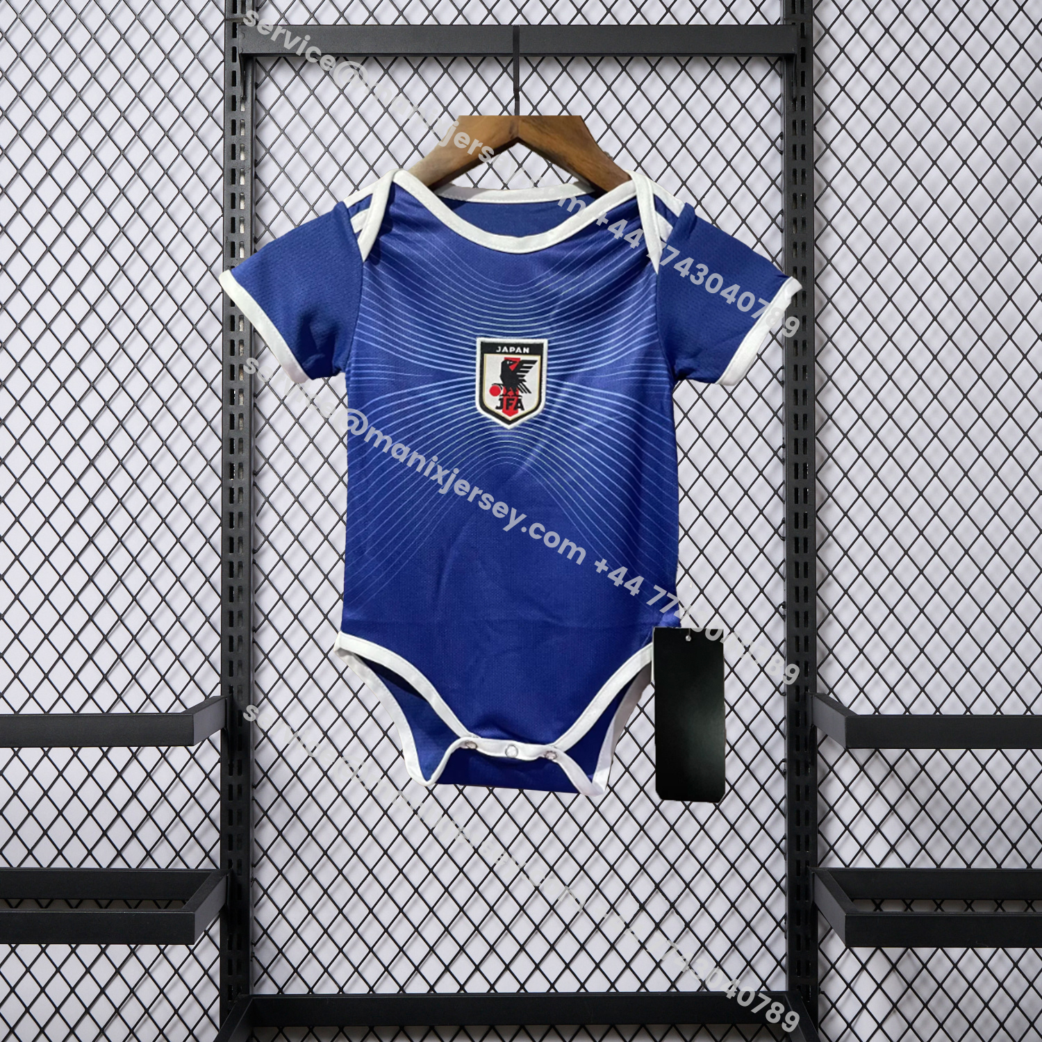 ManixJersey.com | Japan 2026 Home Baby Crawling Suit -Customize Name, Number and Patch | Worldwide Shipping