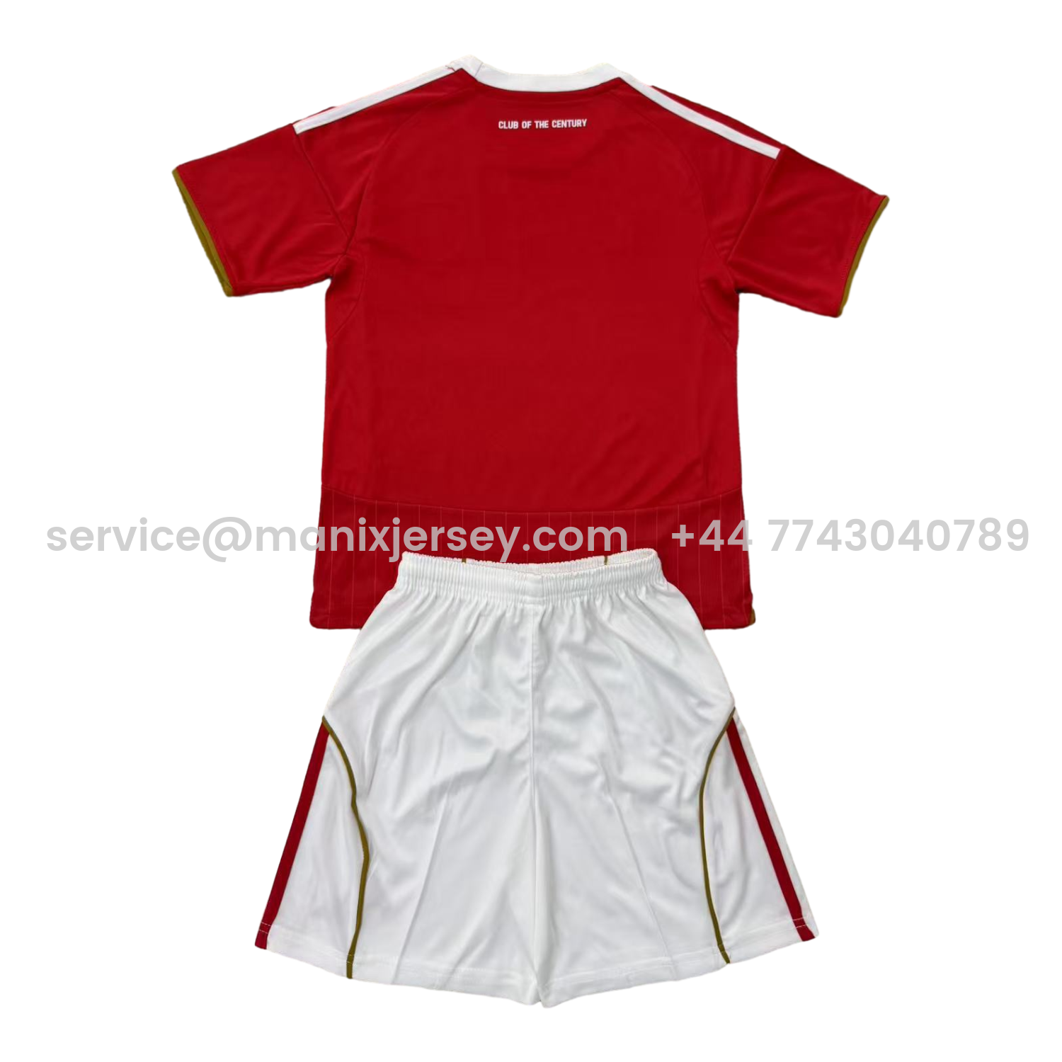 ManixJersey.com | Al Ahly SC 25-26 Home Men's Adult Jersey Set - Fans Version -Customize Name, Number and Patch | Worldwide Shipping