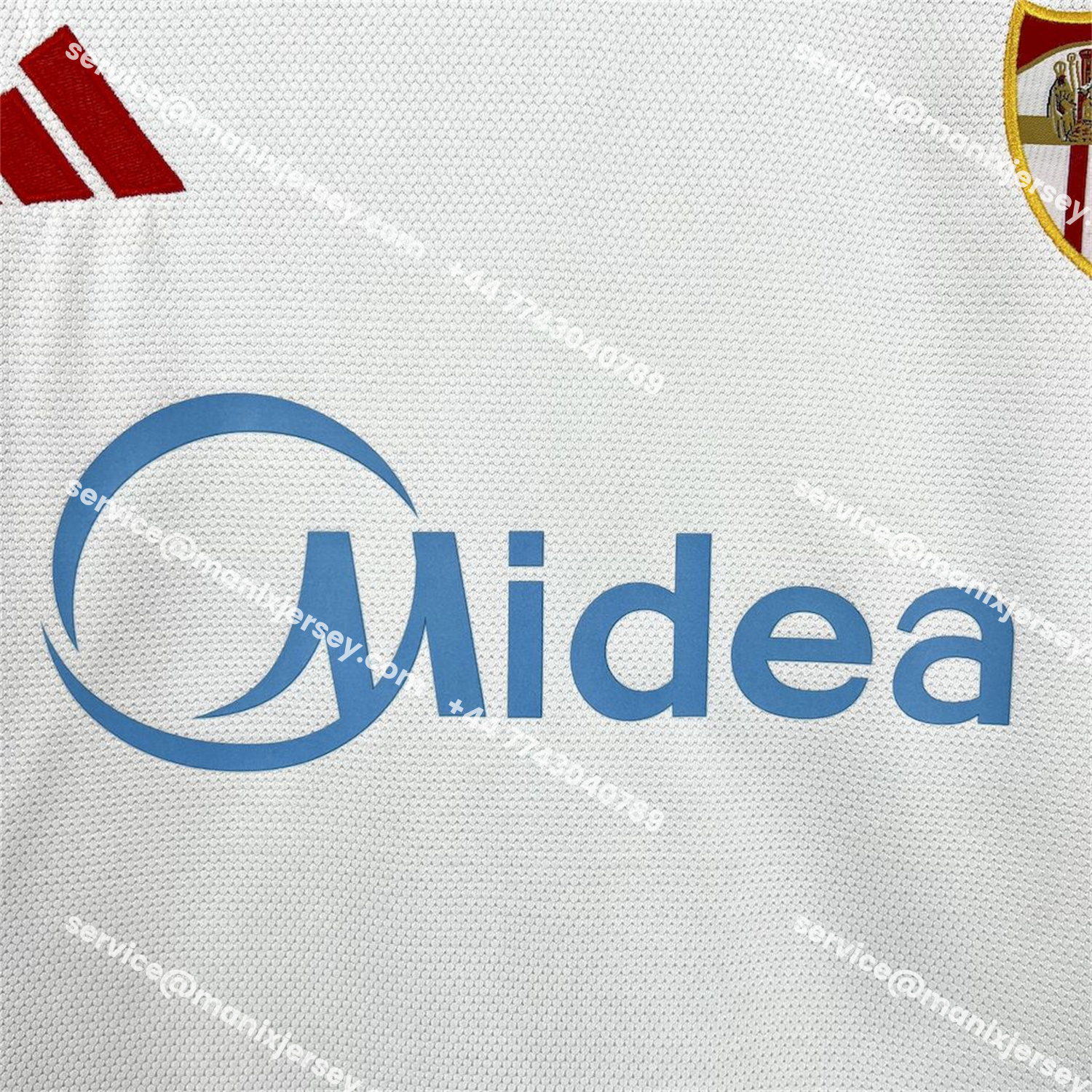 ManixJersey.com | Sevilla 25-26 Home Special Jersey - Fans Version -Customize Name, Number and Patch | Worldwide Shipping