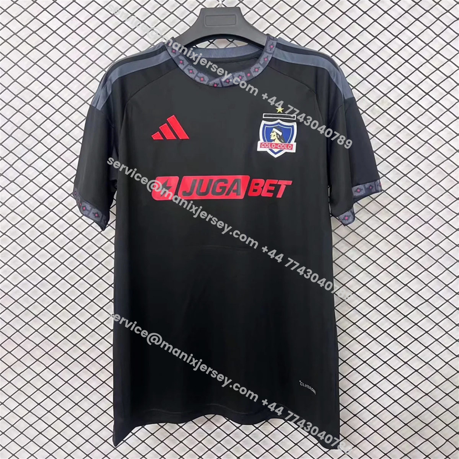 ManixJersey.com | Colo Colo 25-26 Away Jersey - Fans Version -Customize Name, Number and Patch | Worldwide Shipping
