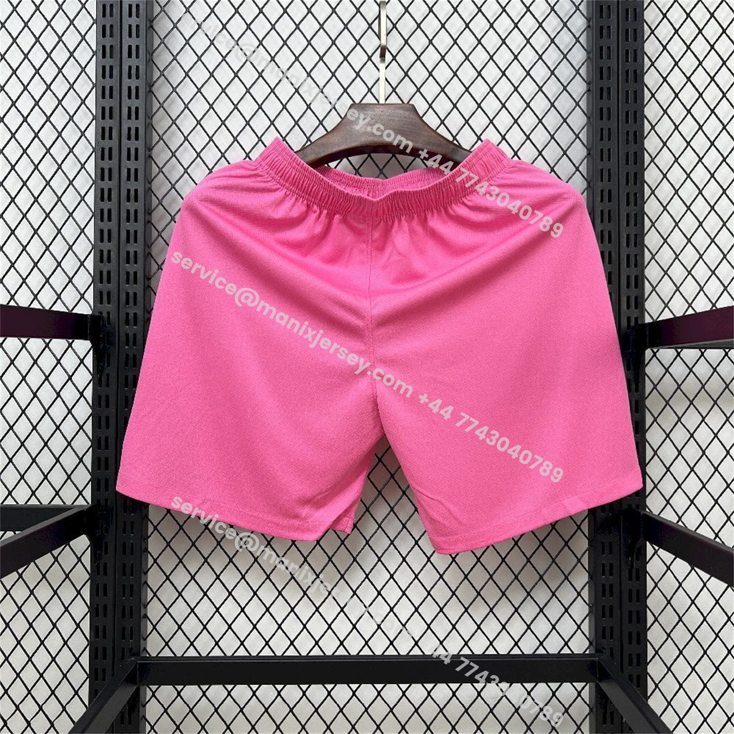 ManixJersey.com | Barcelona 25-26 Pink Special Shorts - Fans Version -Customize Name, Number and Patch | Worldwide Shipping