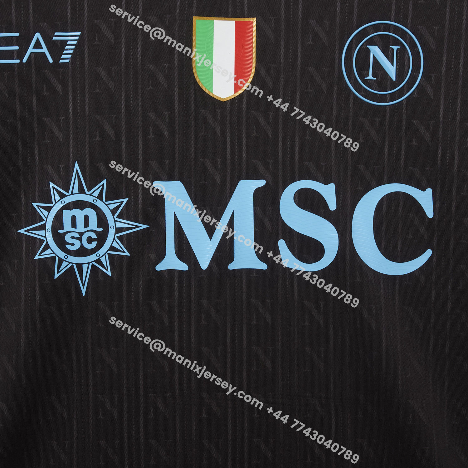 ManixJersey.com | Napoli 25-26 Third Jersey - Fans Version -Customize Name, Number and Patch | Worldwide Shipping