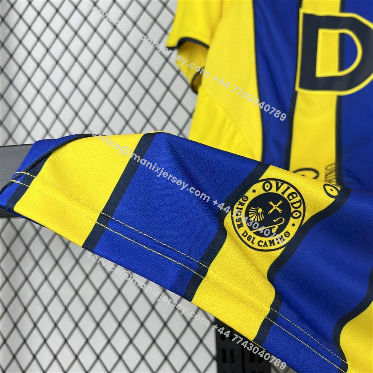 ManixJersey.com | Oviedo 25-26 Away Jersey - Fans Version -Customize Name, Number and Patch | Worldwide Shipping