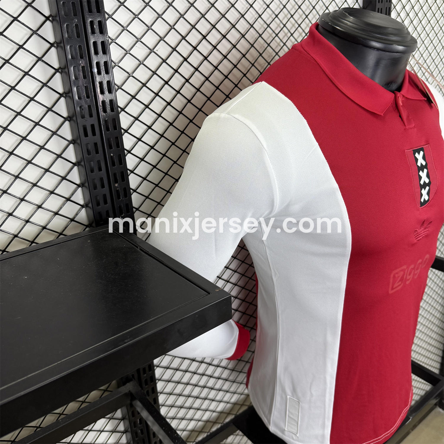 ManixJersey.com | Ajax 2025 125-Year Anniversary Long Sleeves Jersey - Player Version -Customize Name, Number and Patch | Worldwide Shipping