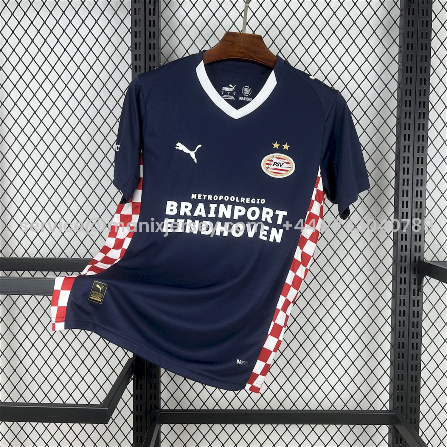ManixJersey.com | PSV Eindhoven 25-26 Away Jersey - Fans Version -Customize Name, Number and Patch | Worldwide Shipping