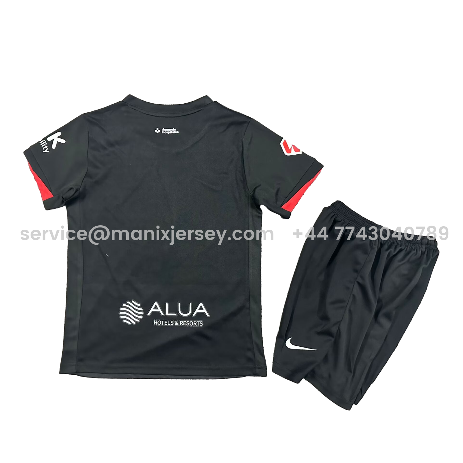 ManixJersey.com | Mallorca 25-26 Third Black Kids Kit -Customize Name, Number and Patch | Worldwide Shipping