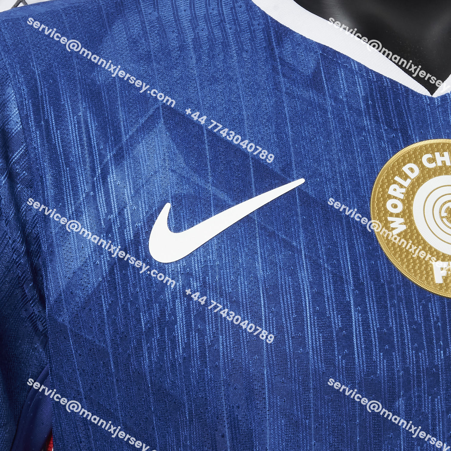 ManixJersey.com | C.H.E.L.S.E.A 25-26 Home Unsponsored Club World Cup Winner Jersey - Player Version -Customize Name, Number and Patch | Worldwide Shipping