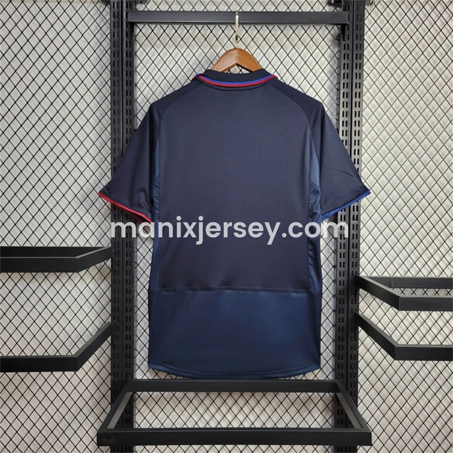 ManixJersey.com | Retro Barcelona 02-03 Away Jersey -Customize Name, Number and Patch | Worldwide Shipping