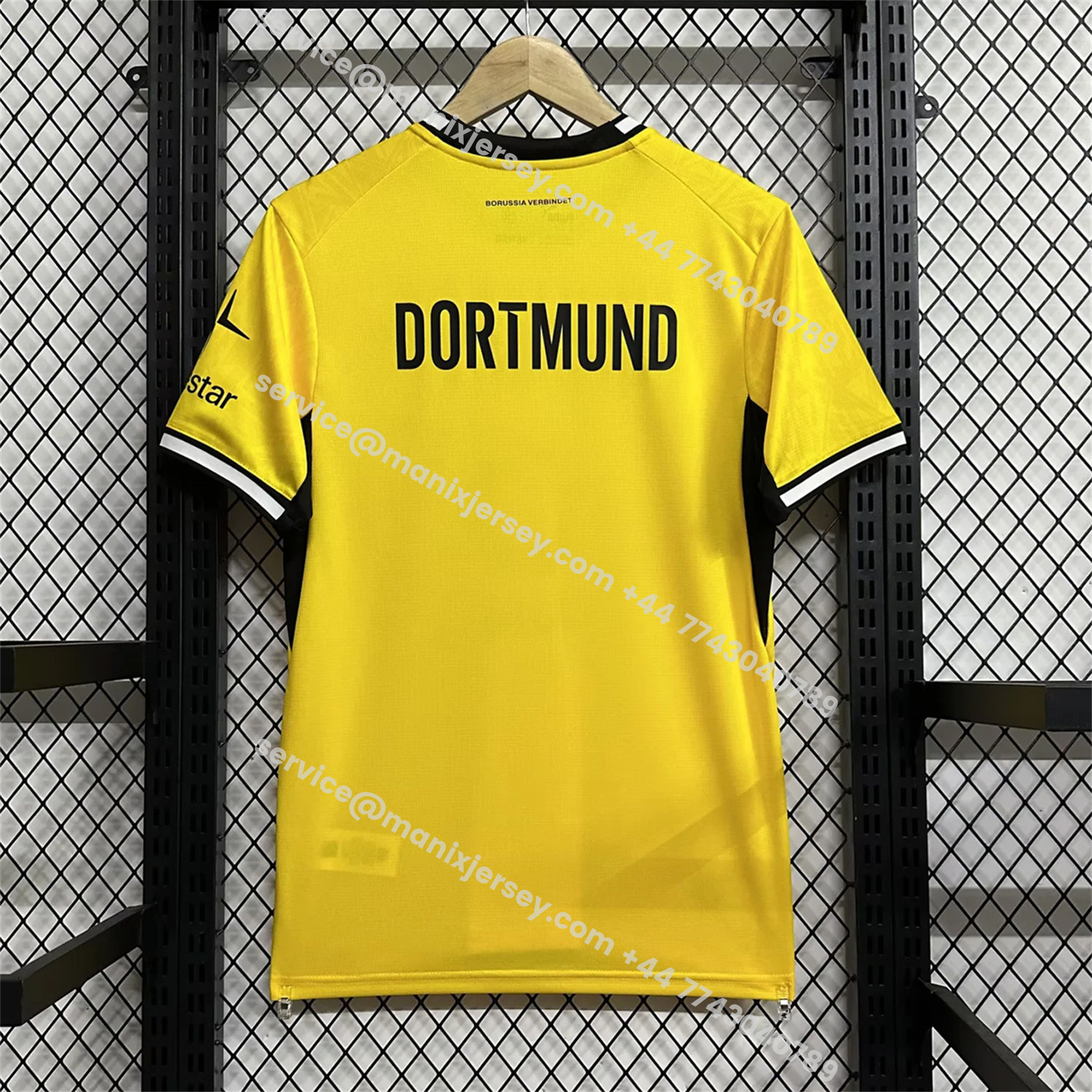 ManixJersey.com | Dortmund 26-27 Home Jersey - Fans Version -Customize Name, Number and Patch | Worldwide Shipping