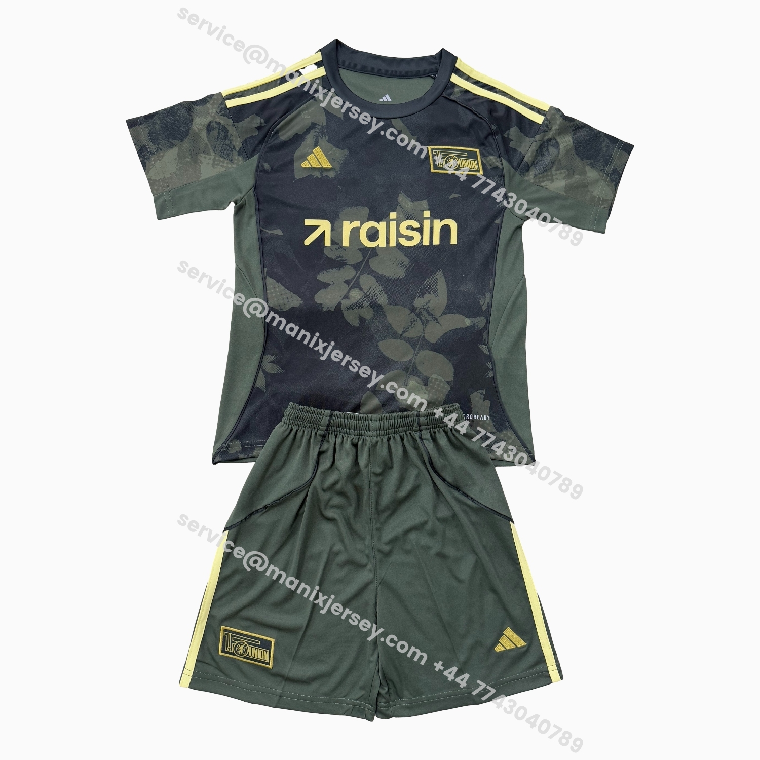 ManixJersey.com | Union Berlin 25-26 Away Men's Adult Jersey Set - Fans Version -Customize Name, Number and Patch | Worldwide Shipping