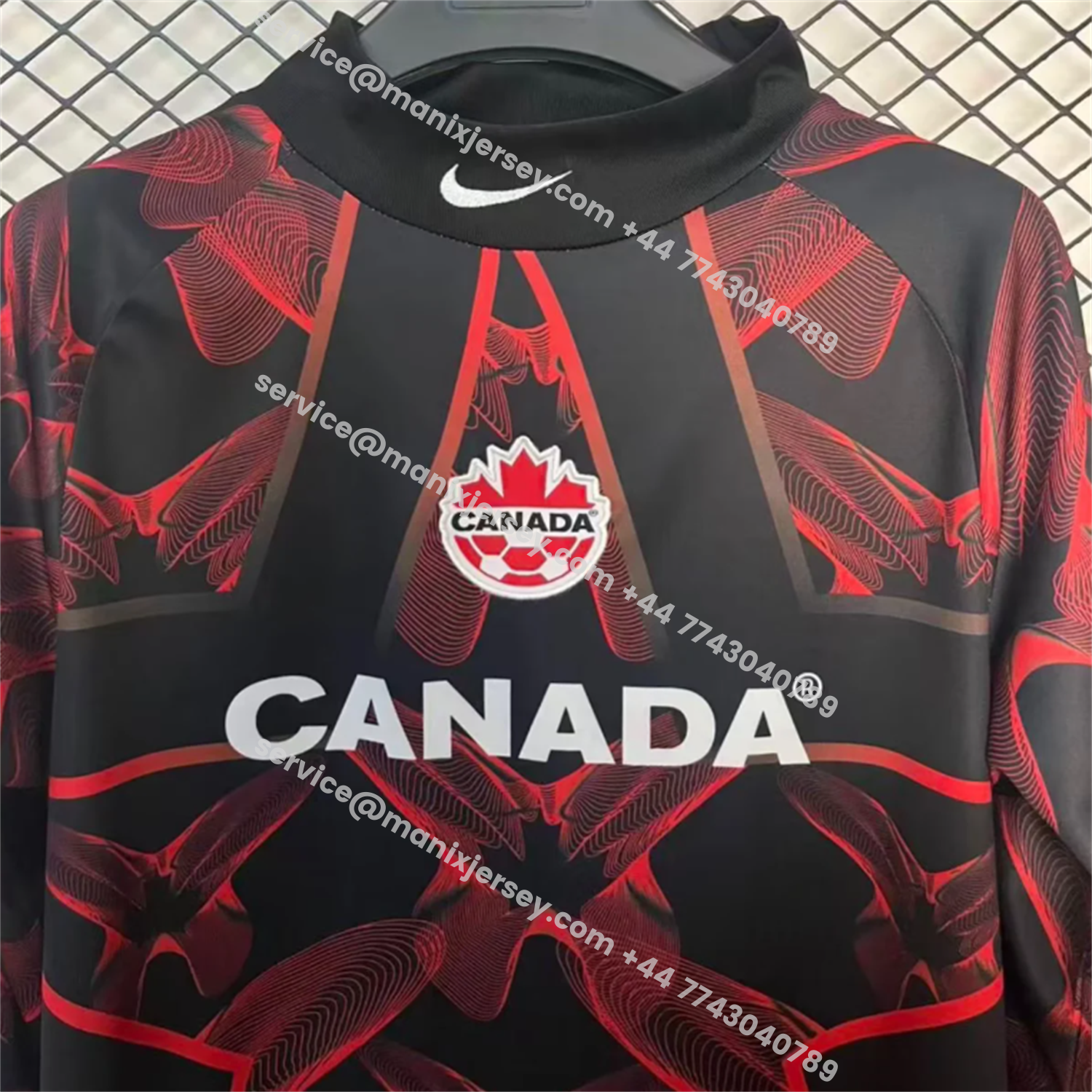 ManixJersey.com | Canada 2026 Hollywood Goalkeeper Special Long Sleeves Jersey - Fans Version -Customize Name, Number and Patch | Worldwide Shipping