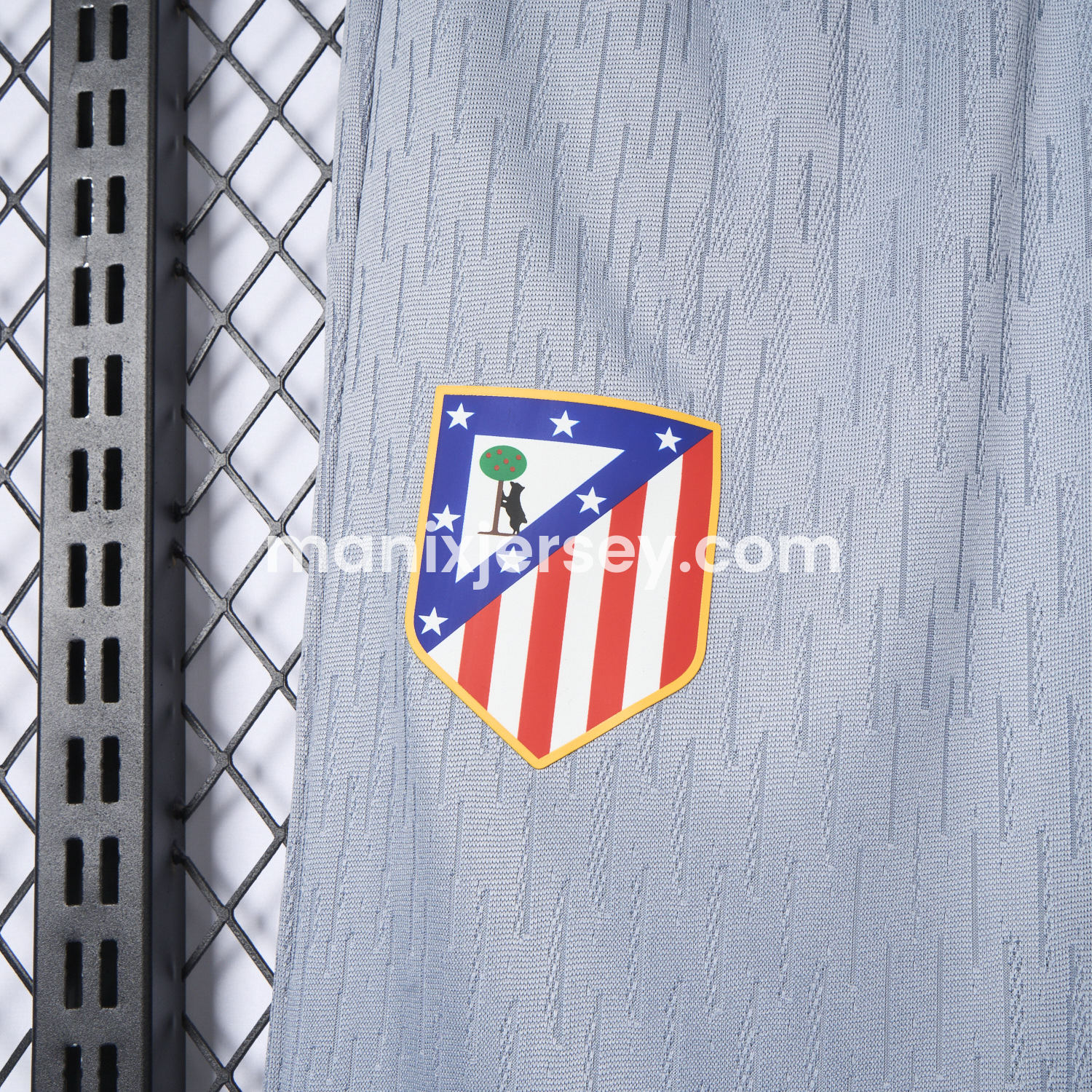 ManixJersey.com | Atletico Madrid 24-25 Light Grey Training Pants - Player Version -Customize Name, Number and Patch | Worldwide Shipping