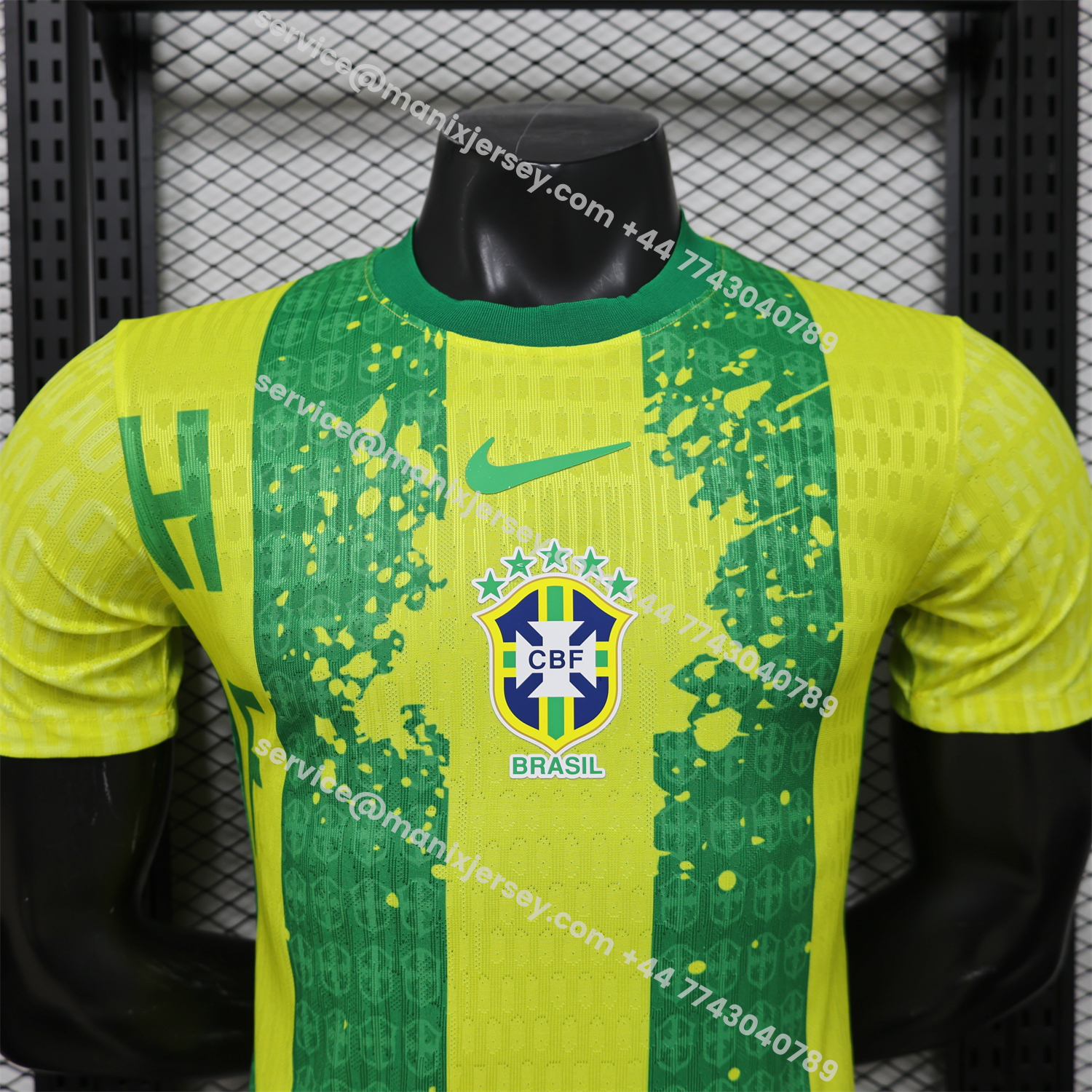 Brazil 2026 Yellow And Green Special Jersey - Player Version:football jersey mysite: unitedjerseyfootball 邓江浪:football