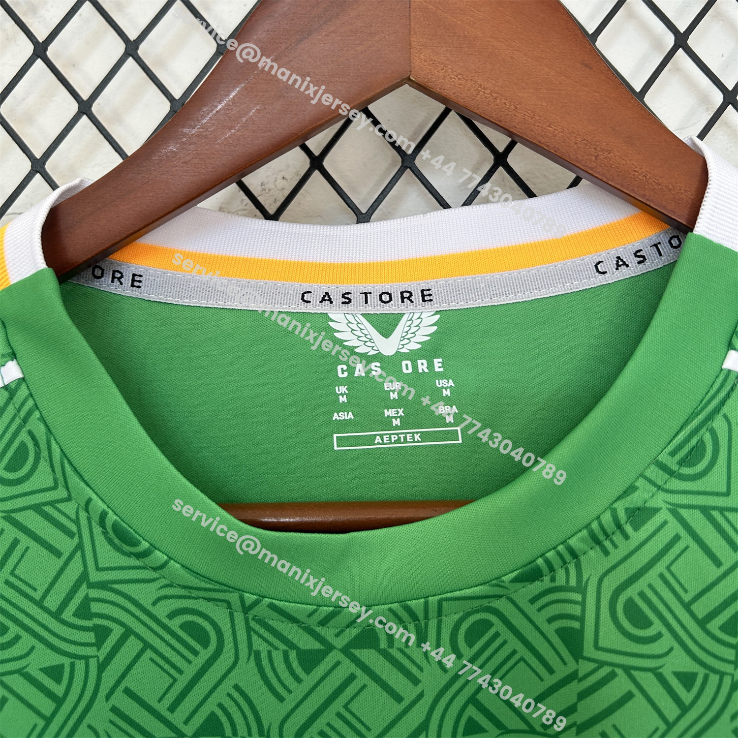 ManixJersey.com | Ireland 2024 Home Jersey - Fans Version -Customize Name, Number and Patch | Worldwide Shipping