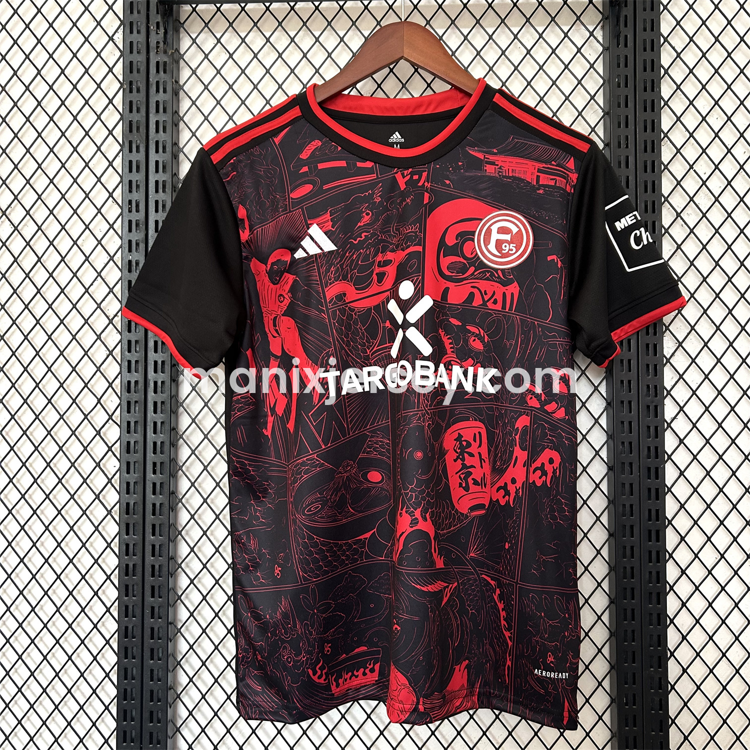ManixJersey.com | Fortuna Düsseldorf 24-25 Katana Special Edition Jersey - Fans Version -Customize Name, Number and Patch | Worldwide Shipping