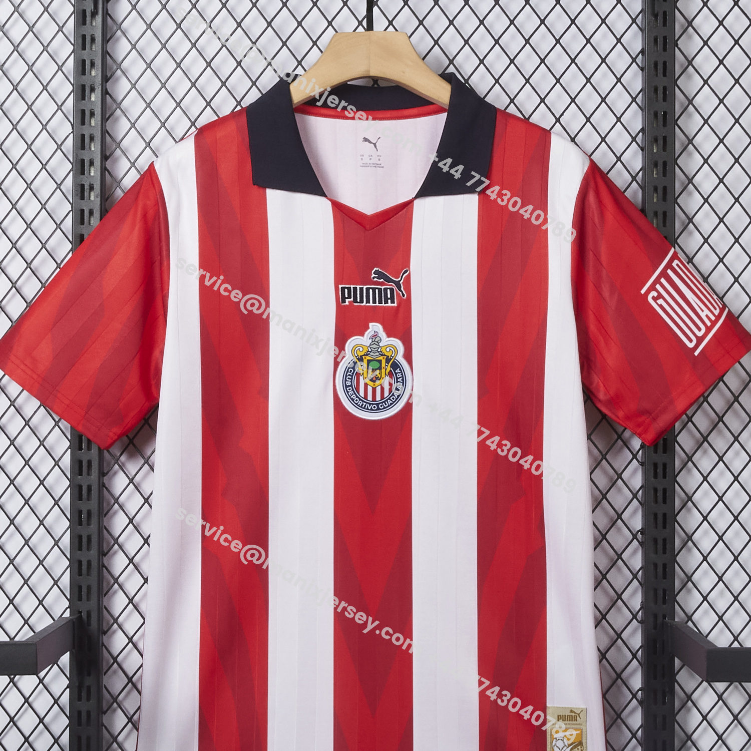 ManixJersey.com | Chivas de Guadalajara 25-26 Special Polo Jersey - Fans Version -Customize Name, Number and Patch | Worldwide Shipping