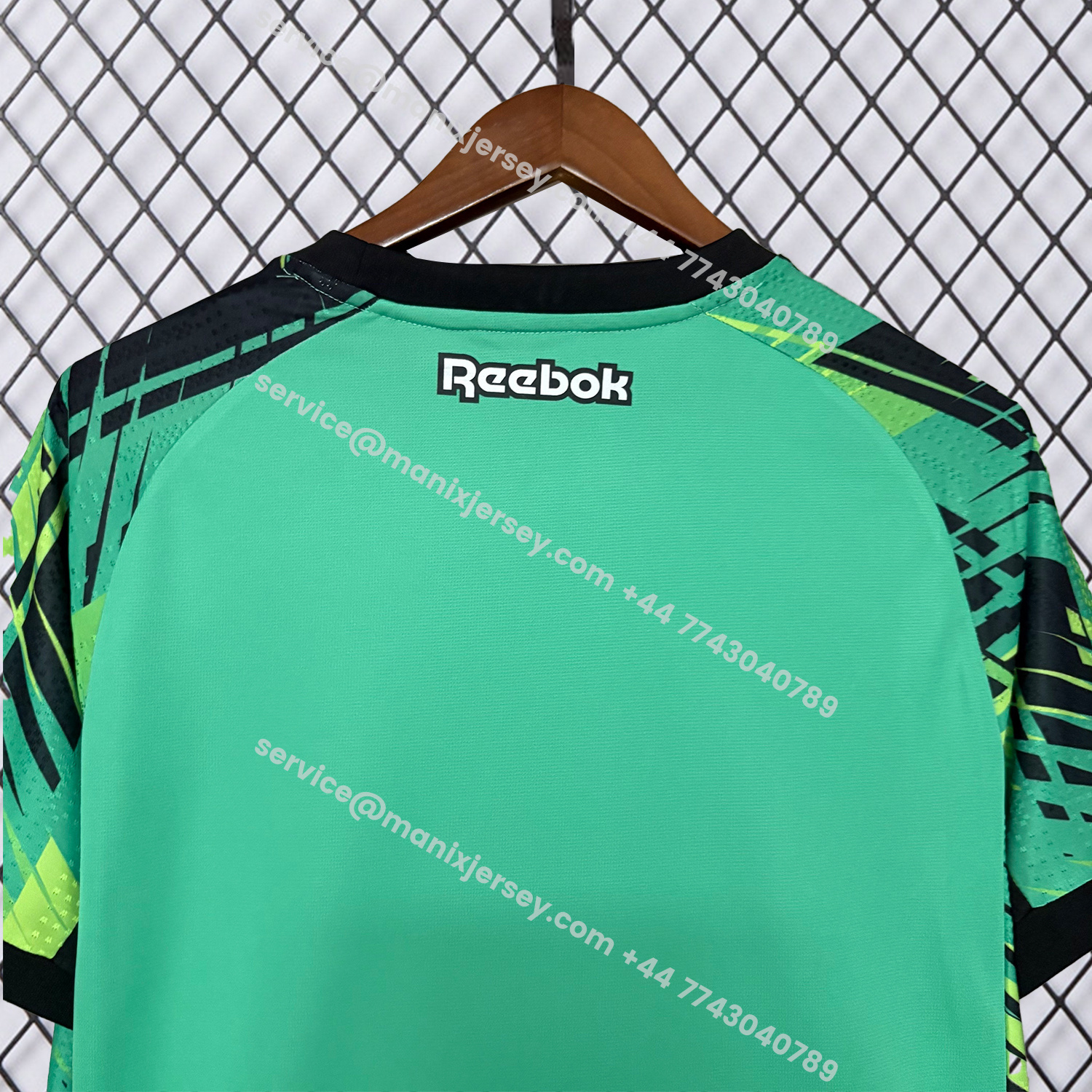 ManixJersey.com | Botafogo 25-26 Green And Black Training Jersey - Fans Version -Customize Name, Number and Patch | Worldwide Shipping