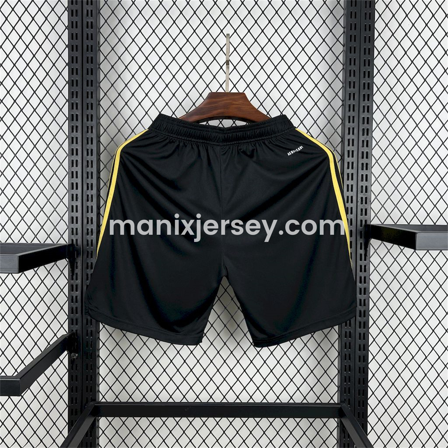 ManixJersey.com | Mexico 2025 Gold Cup Black Shorts - Fans Version -Customize Name, Number and Patch | Worldwide Shipping