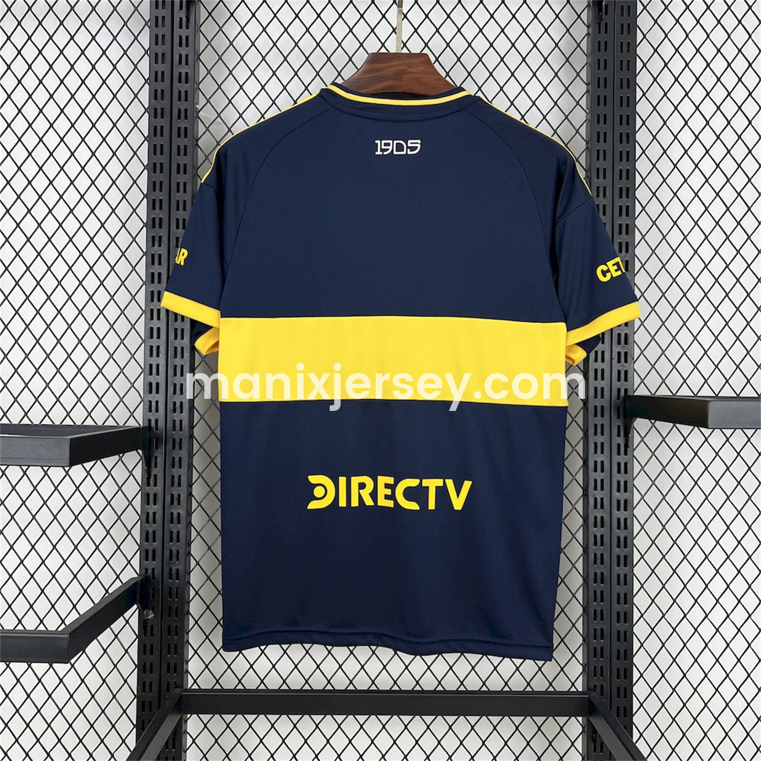 ManixJersey.com | Boca Juniors 25-26 Home 120th Anniversary Jersey - Fans Version -Customize Name, Number and Patch | Worldwide Shipping